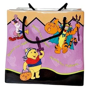 Disney Winnie the Pooh Hundred Acre Halloween‎ Ceramic Keepsake Box